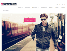 Tablet Screenshot of modamente.com